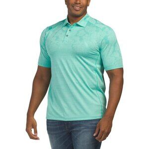 Tommy Bahama Mens Green Big Tall Palm Coast Short Sleeve Polo Shirt Sz 3XL New